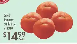 Smart & Final Salad Tomatoes offer