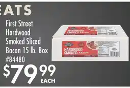 Smart & Final First Street Hardwood Smoked Sliced Bacon offer