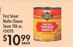 Smart & Final First Street Nacho Cheese Sauce offer
