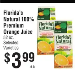 Smart & Final Florida's Natural 100% Premium Orange Juice offer