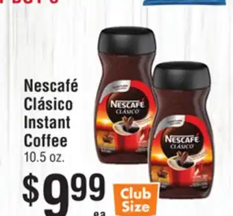 Smart & Final Nescafé Clásico Instant Coffee offer