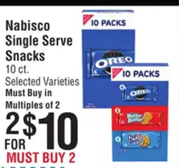 Smart & Final Nabisco Single Serve Snacks offer