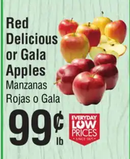 Smart & Final Red Delicious or Gala Apples offer