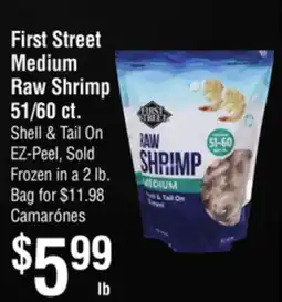 Smart & Final First Street Medium Raw Shrimp offer
