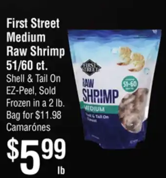 Smart & Final First Street Medium Raw Shrimp offer