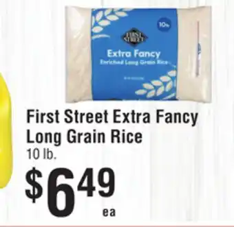 Smart & Final First Street Extra Fancy Long Grain Rice offer