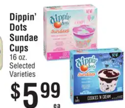 Smart & Final Dippin' Dots Sundae Cups offer