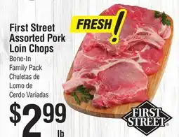 Smart & Final First Street Assorted Pork Loin Chops offer