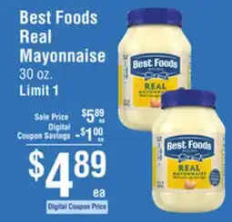 Smart & Final Best Foods Real Mayonnaise offer