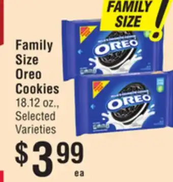 Smart & Final Family Size Oreo Cookies offer