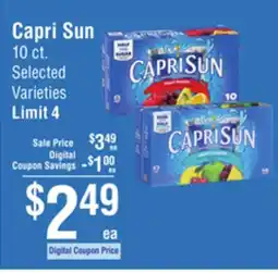 Smart & Final Capri Sun offer
