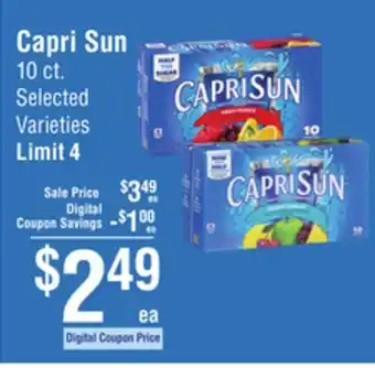 Smart & Final Capri Sun offer