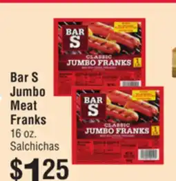 Smart & Final Bar S Jumbo Meat Franks offer