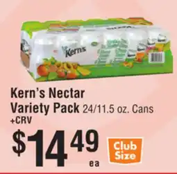 Smart & Final Kern's Nectar Variety Pack offer