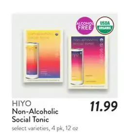 Fresh Thyme HIYO Non-Alcoholic Social Tonic offer