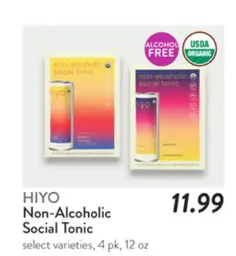 Fresh Thyme HIYO Non-Alcoholic Social Tonic offer