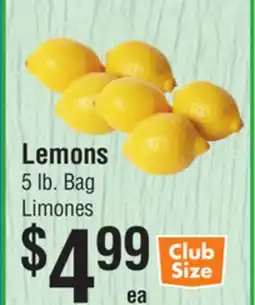 Smart & Final Lemons offer