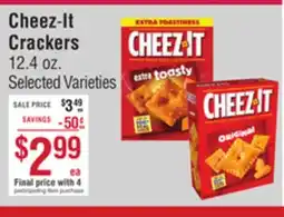 Smart & Final Cheez-It Crackers offer