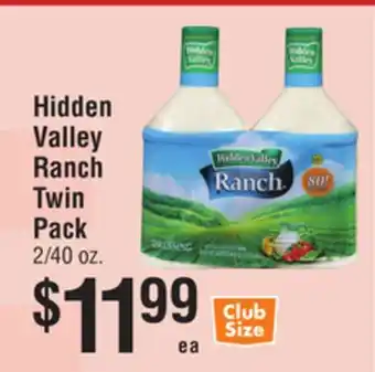 Smart & Final Hidden Valley Ranch Twin Pack offer