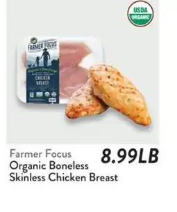 Fresh Thyme Farmer Focus Organic Boneless Skinless Chicken Breast offer