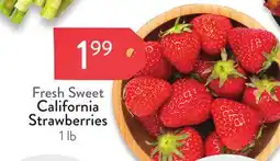 Fresh Thyme California Strawberries offer