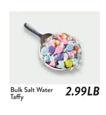 Fresh Thyme Taffy Bulk Salt Water offer