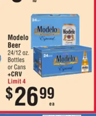 Smart & Final Modelo Beer offer