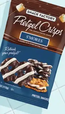 Fresh Thyme Snack Factory Smores Pretzel Crisps offer