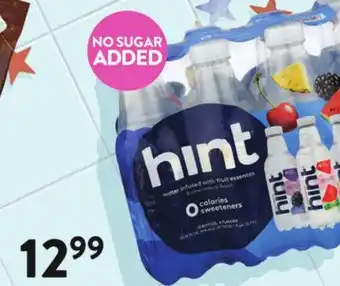 Fresh Thyme Flavored Water Variety Pack offer