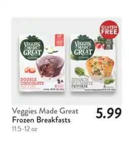 Fresh Thyme Veggies Made Great Frozen Breakfasts offer