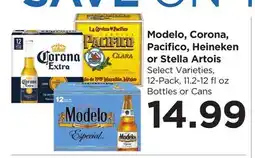 Food 4 Less Modelo, Corona, Pacifico, Heineken or Stella Artois offer