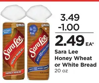 Food 4 Less Sara Lee Honey Wheat or White Bread offer