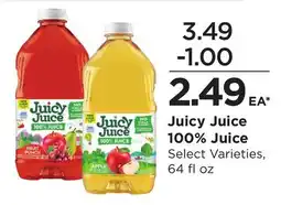 Food 4 Less Juicy Juice 100% Juice offer