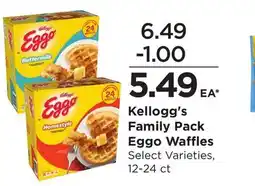 Food 4 Less Kellogg's Family Pack Eggo Waffles offer