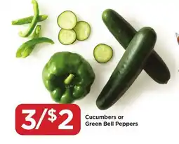 Food 4 Less Cucumbers or Green Bell Peppers offer