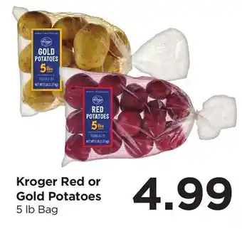 Food 4 Less Kroger Red or Gold Potatoes offer
