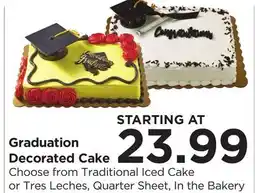 Food 4 Less Graduation Decorated Cake offer