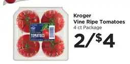 Food 4 Less Kroger Vine Ripe Tomatoes offer