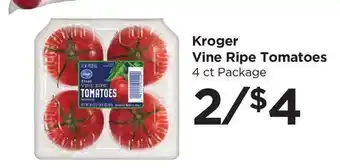 Food 4 Less Kroger Vine Ripe Tomatoes offer