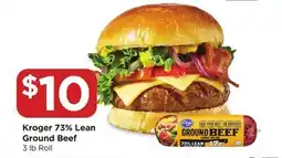 Food 4 Less Kroger 73% Lean Ground Beef offer