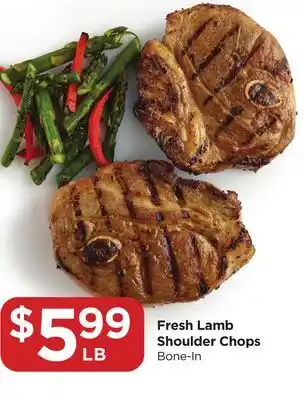 Food 4 Less Fresh Lamb Shoulder Chops offer