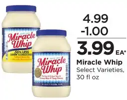 Food 4 Less Miracle Whip offer