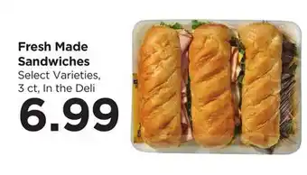 Food 4 Less Fresh Made Sandwiches offer