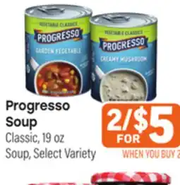 Tony’s Fresh Market Progresso Soup Soup offer