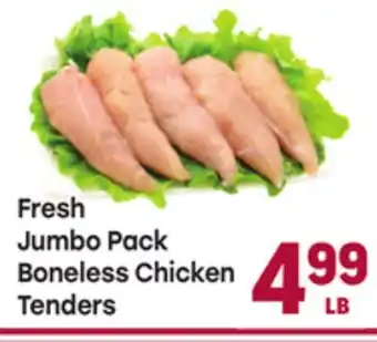 Tony’s Fresh Market Fresh Jumbo Pack Boneless Chicken Tenders offer