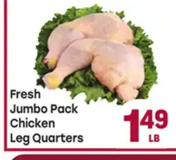 Tony’s Fresh Market Fresh Jumbo Pack Chicken Leg Quarters offer