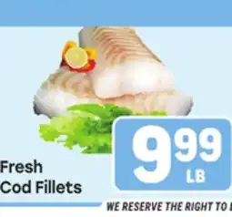 Tony’s Fresh Market Fresh Cod Fillets offer