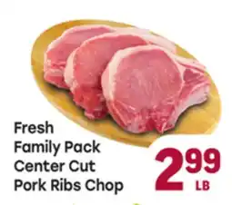 Tony’s Fresh Market Fresh Family Pack Center Cut Pork Ribs Chop offer