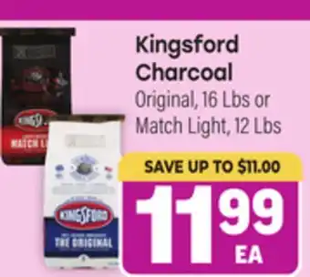 Tony’s Fresh Market Kingsford Charcoal offer
