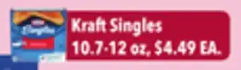 Tony’s Fresh Market Kraft Singles offer